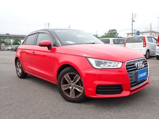 Ref:AUX-25097351 AUDI A1 SPORTBACK 2017 1 2017 Audi A1 Sportback red gasoline used car Japan export
