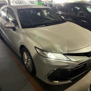 2023 Toyota Camry pearl hybrid used car Japan export