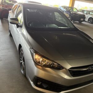 2022 Subaru Impreza Sports silver gasoline used car Japan export
