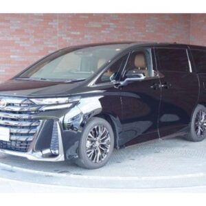 2025 Toyota Vellfire black gasoline used car Japan export