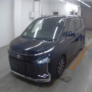 2023 Toyota Voxy black gasoline used car Japan export