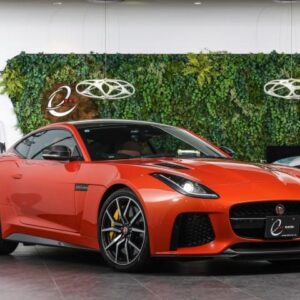 2016 Jaguar F-Type orange gasoline used car Japan export