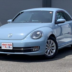 2013 Volkswagen The Beetle blue gasoline used car Japan export