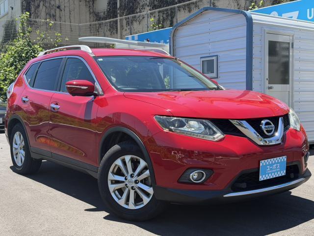 Ref:AUX-25101838 NISSAN X-TRAIL 2015 1 2015 Nissan X-Trail red gasoline used car Japan export