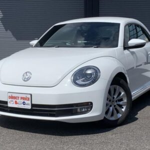 2014 Volkswagen The Beetle white gasoline used car Japan export