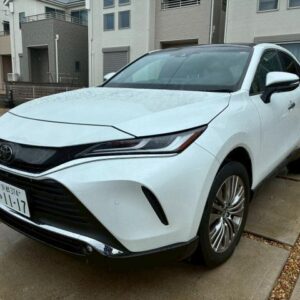 2024 Toyota Harrier pearl gasoline used car Japan export