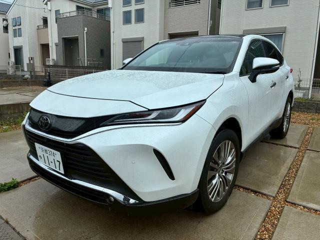 Ref:AUX-25102089 TOYOTA HARRIER 2024 1 2024 Toyota Harrier pearl gasoline used car Japan export