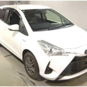 2020 Toyota Vitz white gasoline used car Japan export