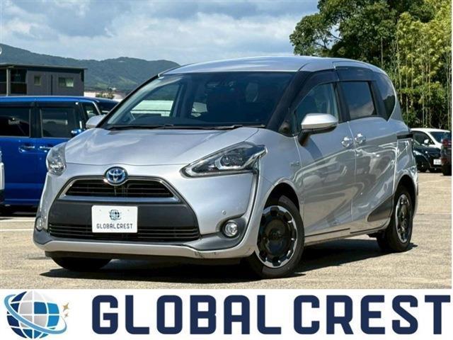 Ref:AUX-25102279 TOYOTA SIENTA 2018 1 2018 Toyota Sienta silver gasoline used car Japan export