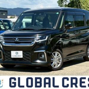 2023 Mitsubishi Delica D:2 black gasoline used car Japan export