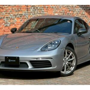 2018 Porsche 718 Cayman silver gasoline used car Japan export