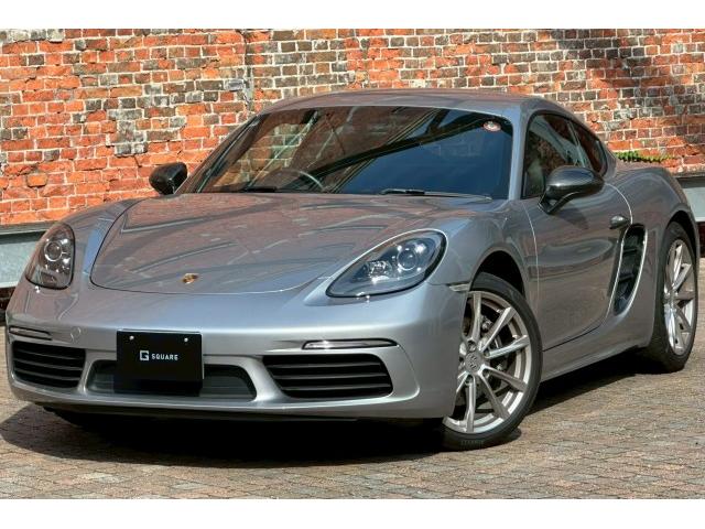 Ref:AUX-25102334 PORSCHE 718 CAYMAN 2018 1 2018 Porsche 718 Cayman silver gasoline used car Japan export