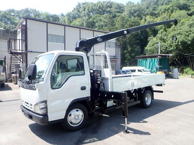 Ref:AUX-25103277 ISUZU ELF TRUCK 2007 1 2007 Isuzu Elf Truck white diesel used car Japan export