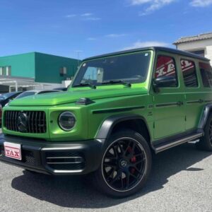 2022 Mercedes Amg G-Class green gasoline used car Japan export