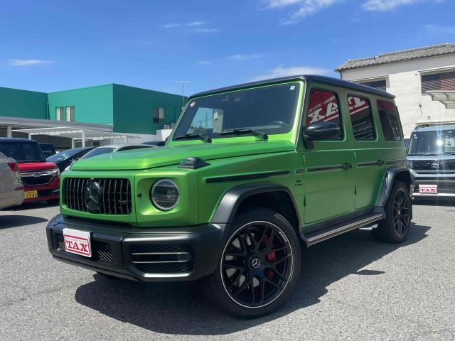 Ref:AUX-25107034 MERCEDES AMG G-CLASS 2022 1 2022 Mercedes Amg G-Class green gasoline used car Japan export