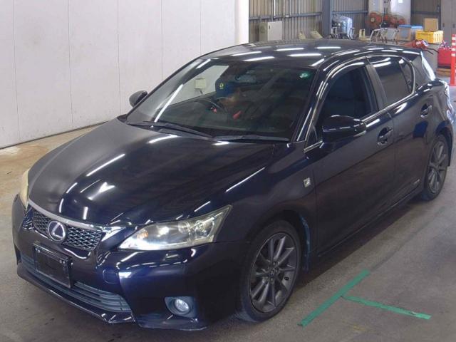 Ref:AUX-25107038 LEXUS CT 2011 1 2011 Lexus Ct black gasoline used car Japan export