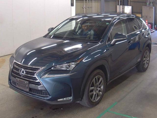 Ref:AUX-25107965 LEXUS NX 2015 1 2015 Lexus Nx blue gasoline used car Japan export