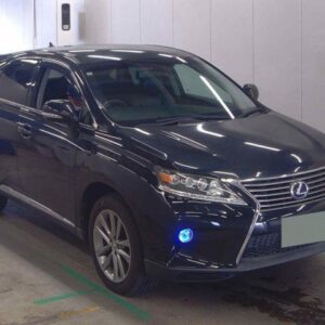 2012 Lexus Rx black gasoline used car Japan export