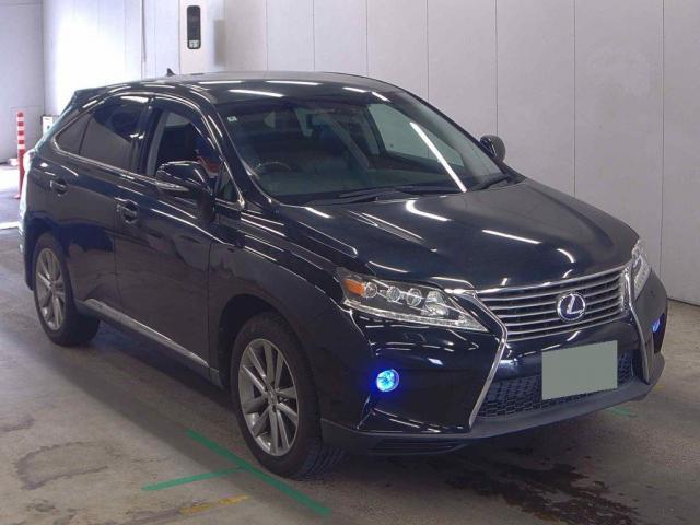 Ref:AUX-25118084 LEXUS RX 2012 1 2012 Lexus Rx black gasoline used car Japan export