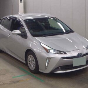 2020 Toyota Prius silver gasoline used car Japan export