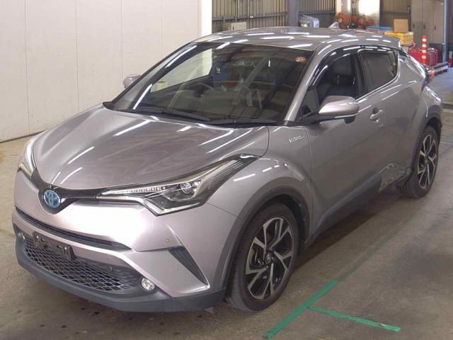 Ref:AUX-25118151 TOYOTA C-HR 2017 1 2017 Toyota C-Hr gray gasoline used car Japan export