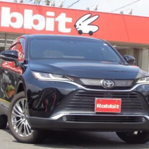 2020 Toyota Harrier black gasoline used car Japan export