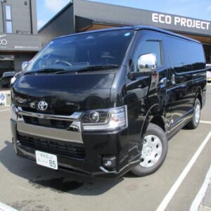 2026 Toyota Hiace Van black diesel used car Japan export
