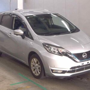 2021 Nissan Note silver gasoline used car Japan export