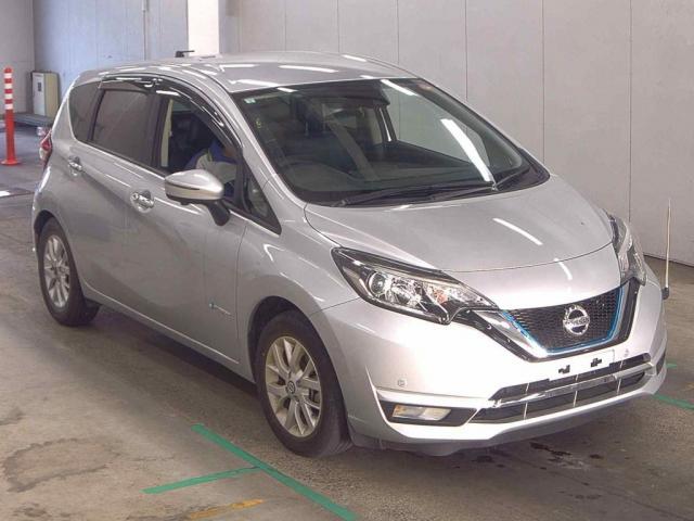 Ref:AUX-25118445 NISSAN NOTE 2021 1 2021 Nissan Note silver gasoline used car Japan export