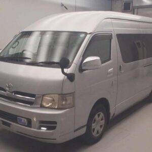2006 Toyota Hiace Wagon silver gasoline used car Japan export