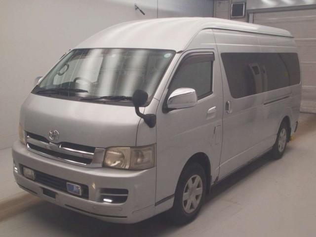 Ref:AUX-25118458 TOYOTA HIACE WAGON 2006 1 2006 Toyota Hiace Wagon silver gasoline used car Japan export