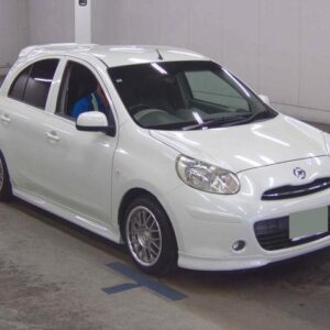 2012 Nissan March pearl gasoline used car Japan export