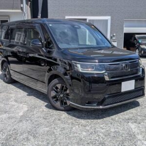2022 Honda Stepwagon Spada black gasoline used car Japan export