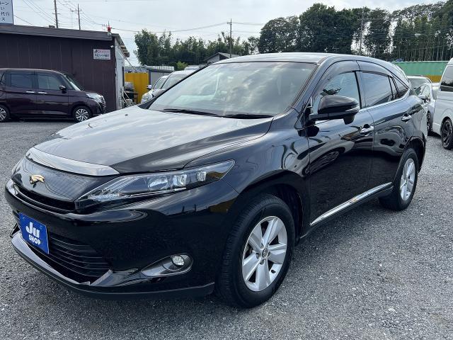 Ref:AUX-25118474 TOYOTA HARRIER 2015 1 2015 Toyota Harrier black gasoline used car Japan export