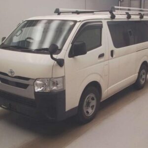 2023 Toyota Hiace Van white diesel used car Japan export