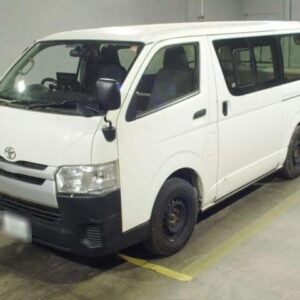 2015 Toyota Regius Ace Van white diesel used car Japan export