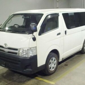 2013 Toyota Regius Ace Van white diesel used car Japan export