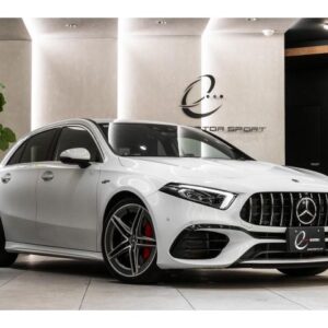 2020 Mercedes Amg A-Class white gasoline used car Japan export