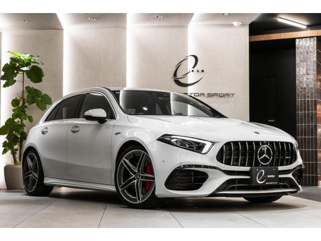 Ref:AUX-25118502 MERCEDES AMG A-CLASS 2020 1 2020 Mercedes Amg A-Class white gasoline used car Japan export