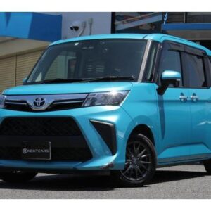 2023 Toyota Roomy blue gasoline used car Japan export