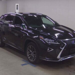 2016 Lexus Rx black gasoline used car Japan export