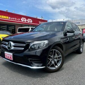 2017 Mercedes Benz Glc-Class black diesel used car Japan export