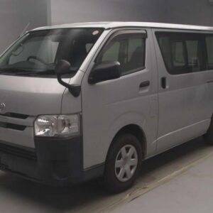 2018 Toyota Regius Ace Van silver gasoline used car Japan export