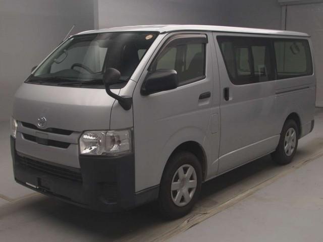 Ref:AUX-25122751 TOYOTA REGIUS ACE VAN 2018 1 2018 Toyota Regius Ace Van silver gasoline used car Japan export