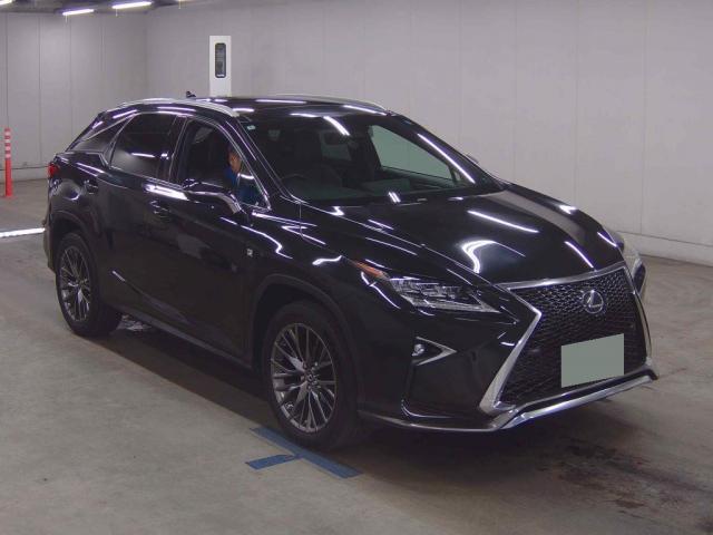Ref:AUX-25122755 LEXUS RX 2016 1 2016 Lexus Rx black gasoline used car Japan export