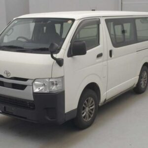 2021 Toyota Hiace Van white diesel used car Japan export
