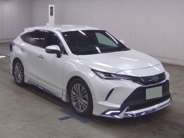 Ref:AUX-25122778 TOYOTA HARRIER HYBRID 2024 1 2024 Toyota Harrier Hybrid pearl gasoline used car Japan export