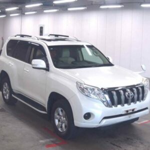 2014 Toyota Land Cruiser Prado pearl gasoline used car Japan export