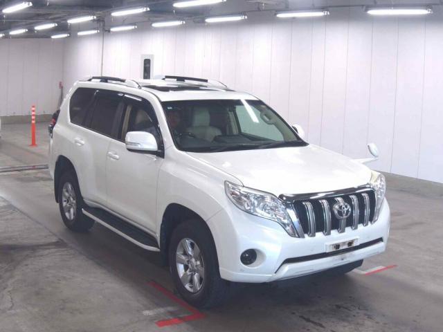 Ref:AUX-25122952 TOYOTA LAND CRUISER PRADO 2014 1 2014 Toyota Land Cruiser Prado pearl gasoline used car Japan export