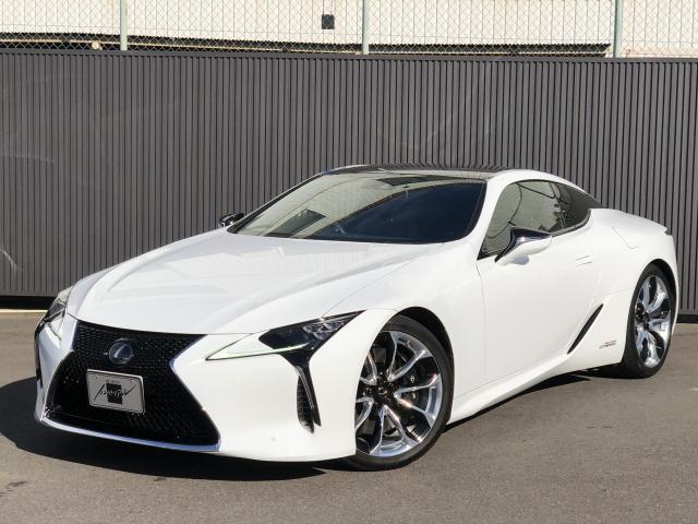 Ref:AUX-25122954 LEXUS LC 2017 1 2017 Lexus Lc pearl hybrid used car Japan export